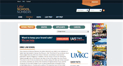 Desktop Screenshot of missouri-kc.lawschoolnumbers.com