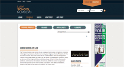 Desktop Screenshot of jones.lawschoolnumbers.com