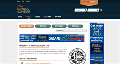 Desktop Screenshot of idaho.lawschoolnumbers.com