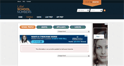 Desktop Screenshot of dalhousie.lawschoolnumbers.com