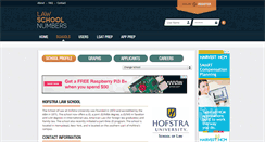 Desktop Screenshot of hofstra.lawschoolnumbers.com