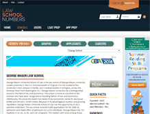 Tablet Screenshot of gmu.lawschoolnumbers.com