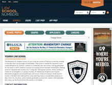 Tablet Screenshot of cardozo.lawschoolnumbers.com