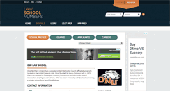 Desktop Screenshot of onu.lawschoolnumbers.com