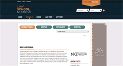 Desktop Screenshot of nku.lawschoolnumbers.com