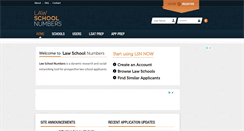 Desktop Screenshot of lawschoolnumbers.com