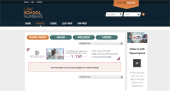 Desktop Screenshot of mcgill.lawschoolnumbers.com