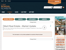 Tablet Screenshot of newbrunswick.lawschoolnumbers.com