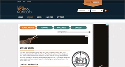 Desktop Screenshot of nyu.lawschoolnumbers.com