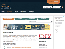 Tablet Screenshot of nevada.lawschoolnumbers.com