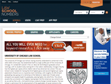 Tablet Screenshot of chicago.lawschoolnumbers.com