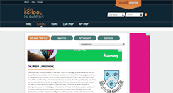 Desktop Screenshot of columbia.lawschoolnumbers.com