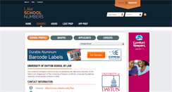Desktop Screenshot of dayton.lawschoolnumbers.com