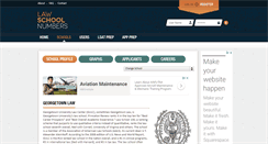 Desktop Screenshot of gulc.lawschoolnumbers.com