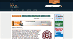 Desktop Screenshot of fordham.lawschoolnumbers.com