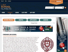 Tablet Screenshot of fordham.lawschoolnumbers.com