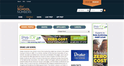 Desktop Screenshot of drake.lawschoolnumbers.com