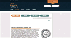 Desktop Screenshot of colorado.lawschoolnumbers.com