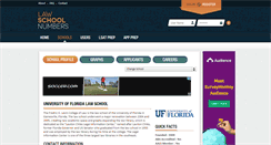 Desktop Screenshot of florida.lawschoolnumbers.com