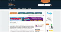 Desktop Screenshot of lsu.lawschoolnumbers.com