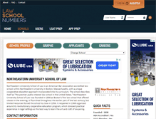 Tablet Screenshot of northeastern.lawschoolnumbers.com