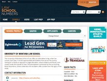 Tablet Screenshot of montana.lawschoolnumbers.com