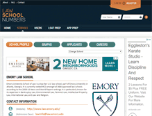 Tablet Screenshot of emory.lawschoolnumbers.com